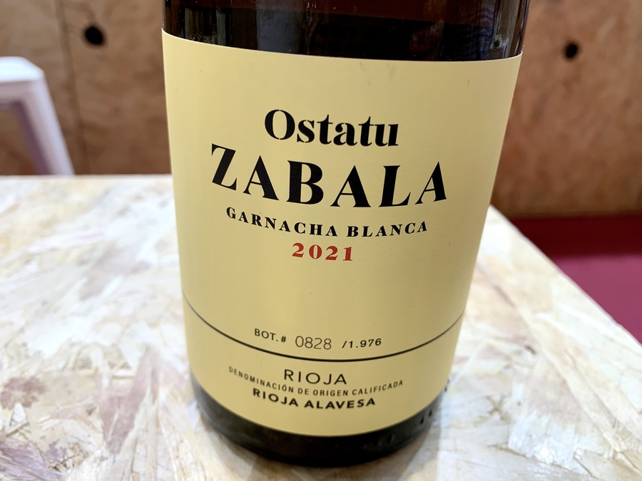 Zabala de Ostatu Garnacha Blanca 2021 White