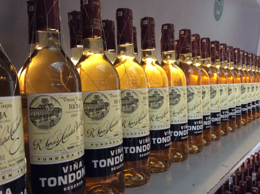 Viña Tondonia old white wines