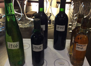 Getting a taste for old Paternina vintages at Conde de los Andes in Rioja